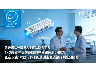 朗维光子与清华大学携手，攻坚高通道微透镜阵列技术